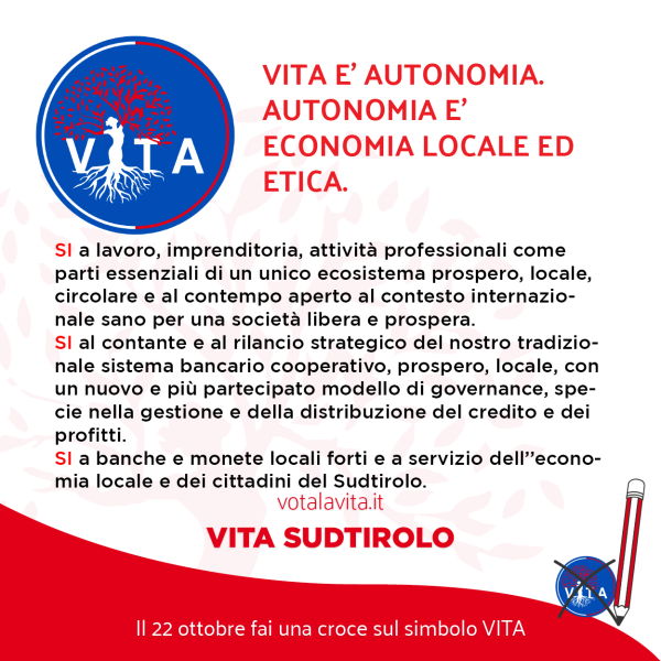 VITA Programma Sudtirolo 2023