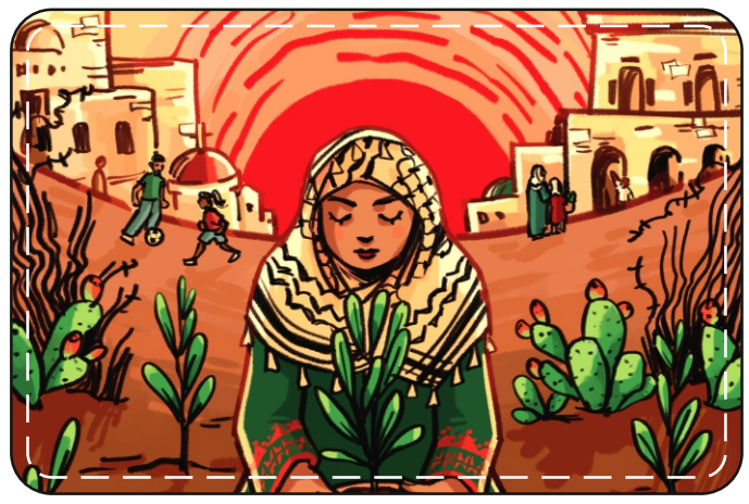 TesseraVITA2024 dedicata alla Pace in Palestina
