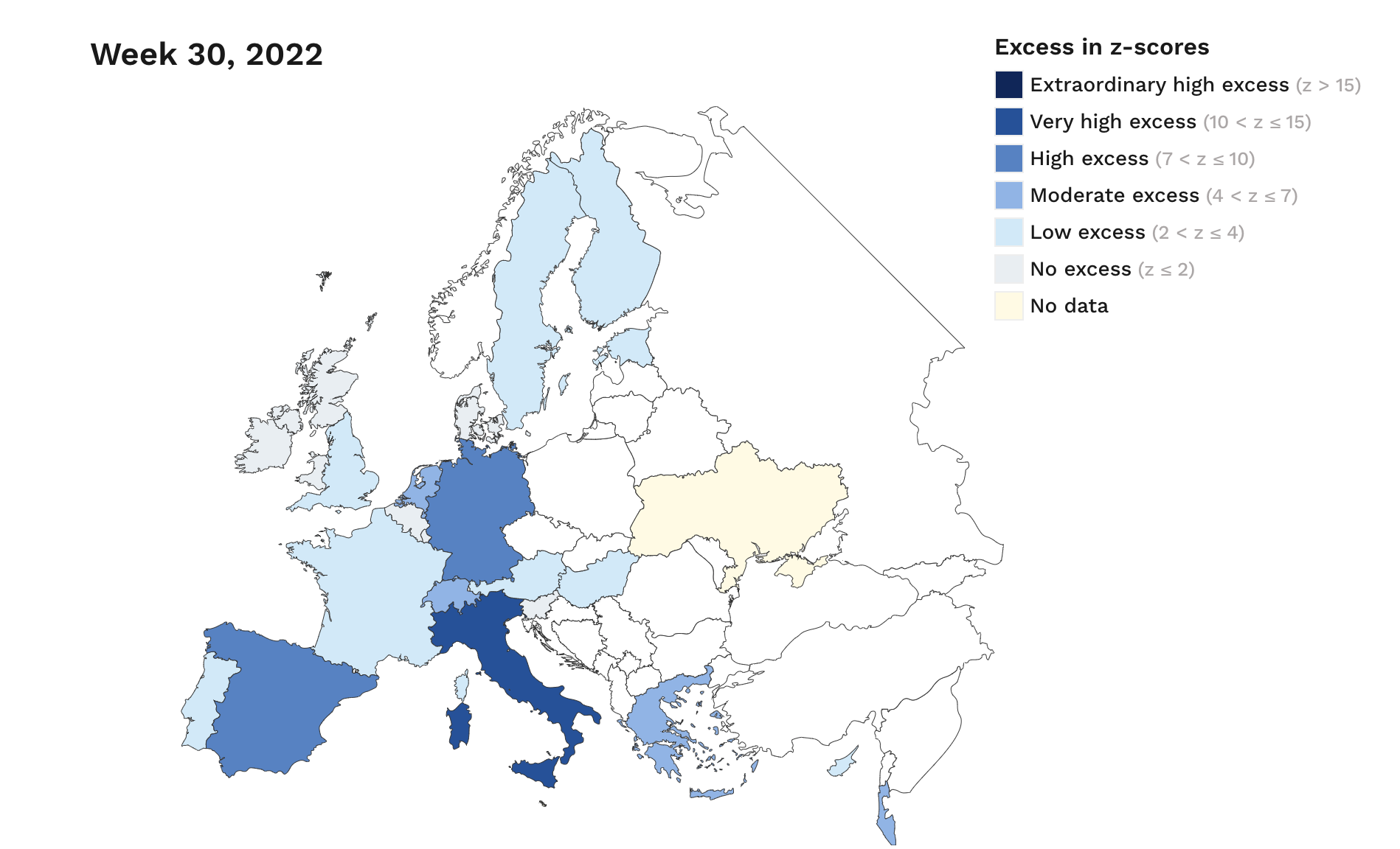 eccesso mortalità 2022