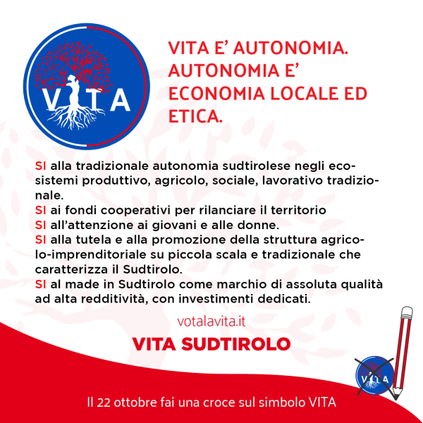 VITA Programma Sudtirolo 2023