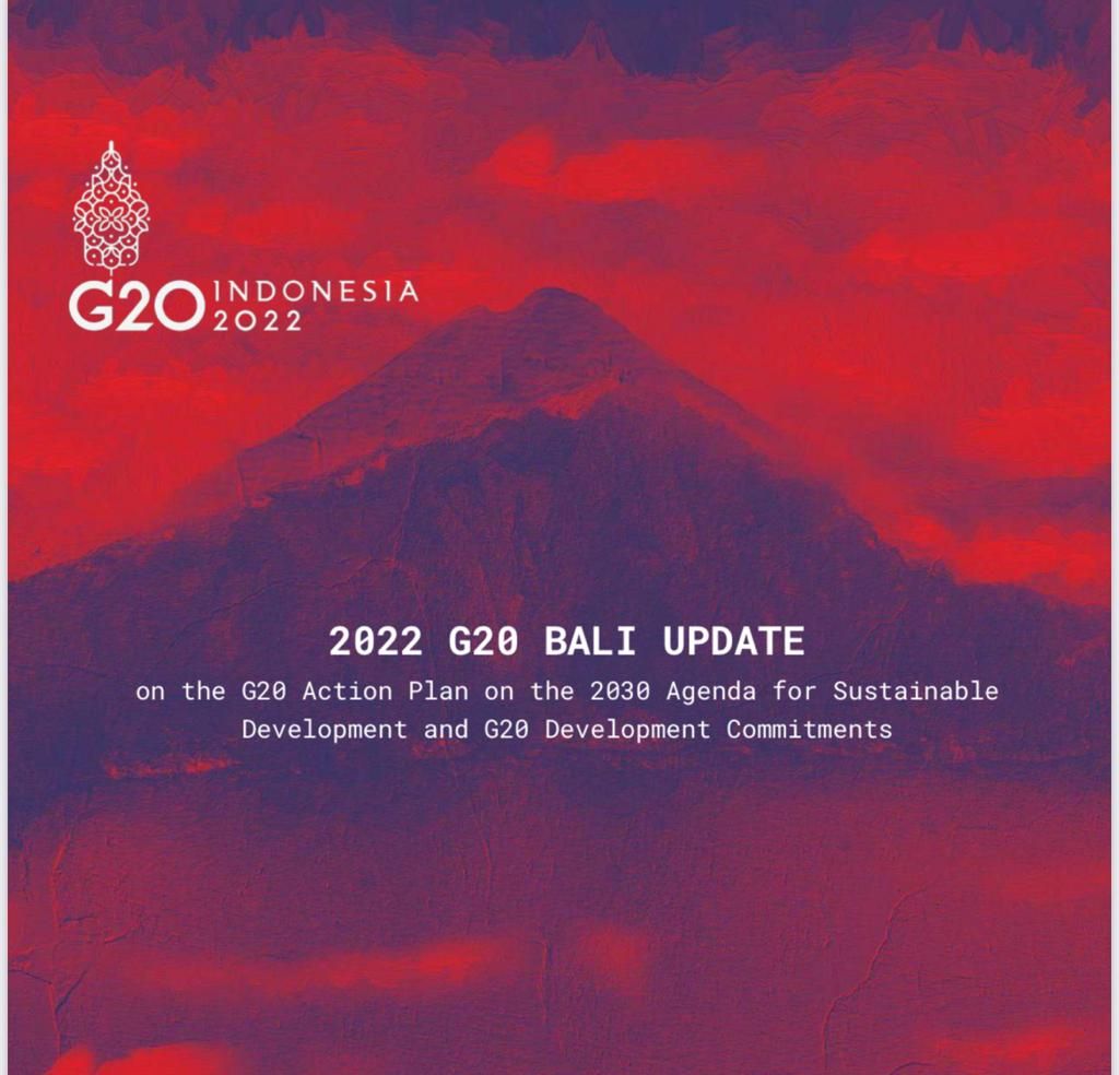 aggiornamento Agenda 2030 per lo sviluppo sostenibile Bali 2022