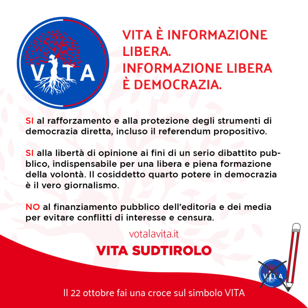 Vita Programma Italiano per il sudtirolo