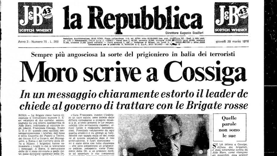 prima lettera Aldo Moro